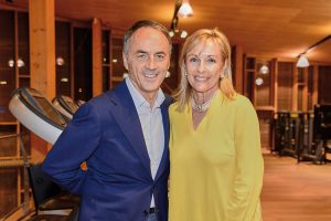 Nerio Alessandri, Fondateur de Technogym et Susie Ellis, CEO Global Wellness Summit