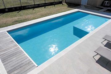Piscines avec plages immergées