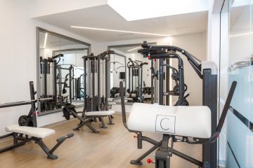Spa dans un club de sport