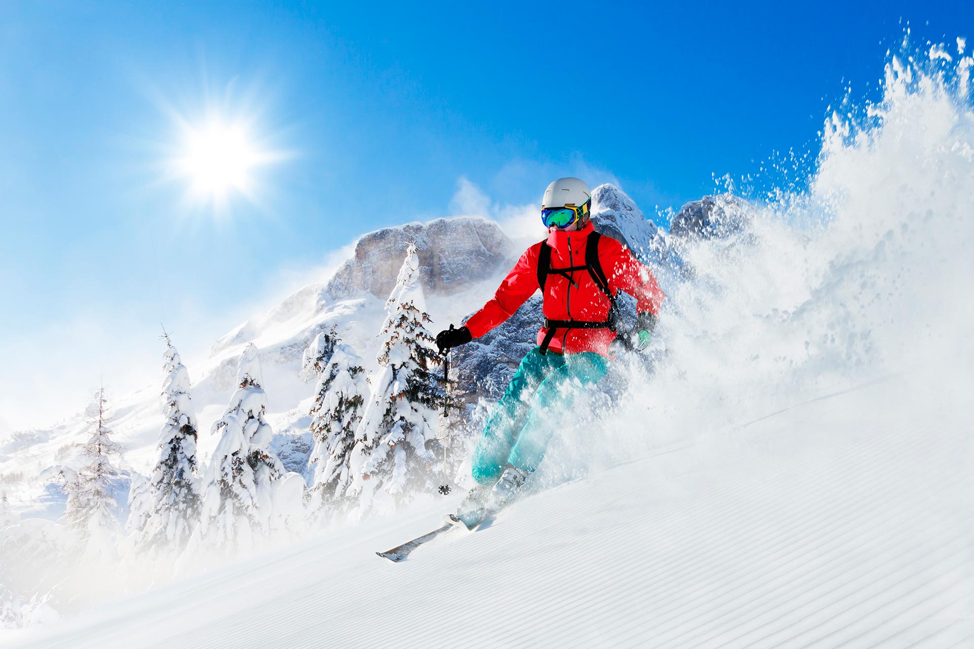 Le massage du skieur