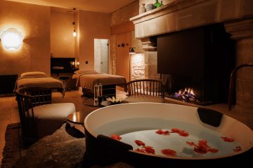 Un spa dans d'anciennes écuries